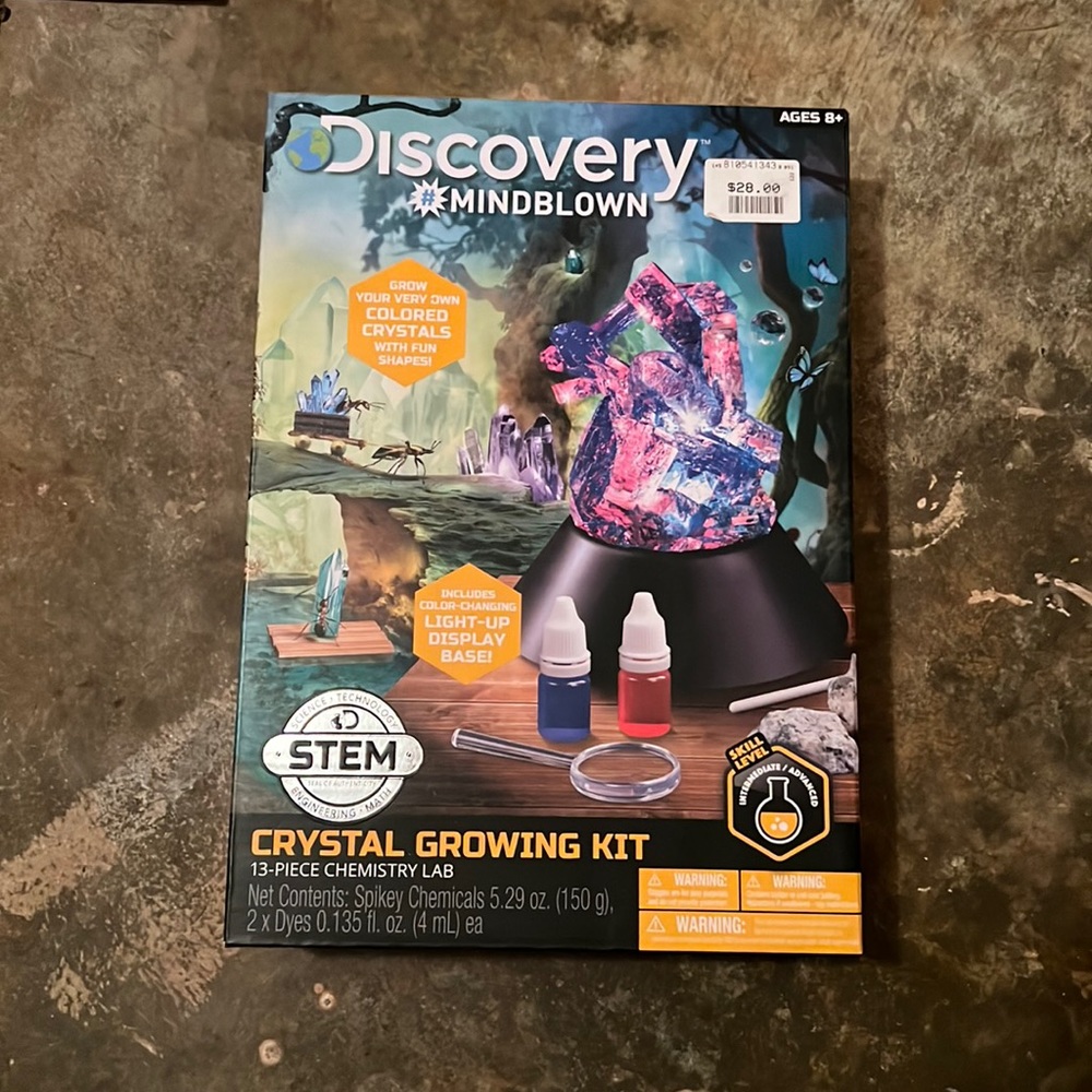 Crystal growing kit